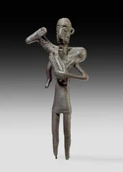Herderfiguur, Sardinisch (brons)